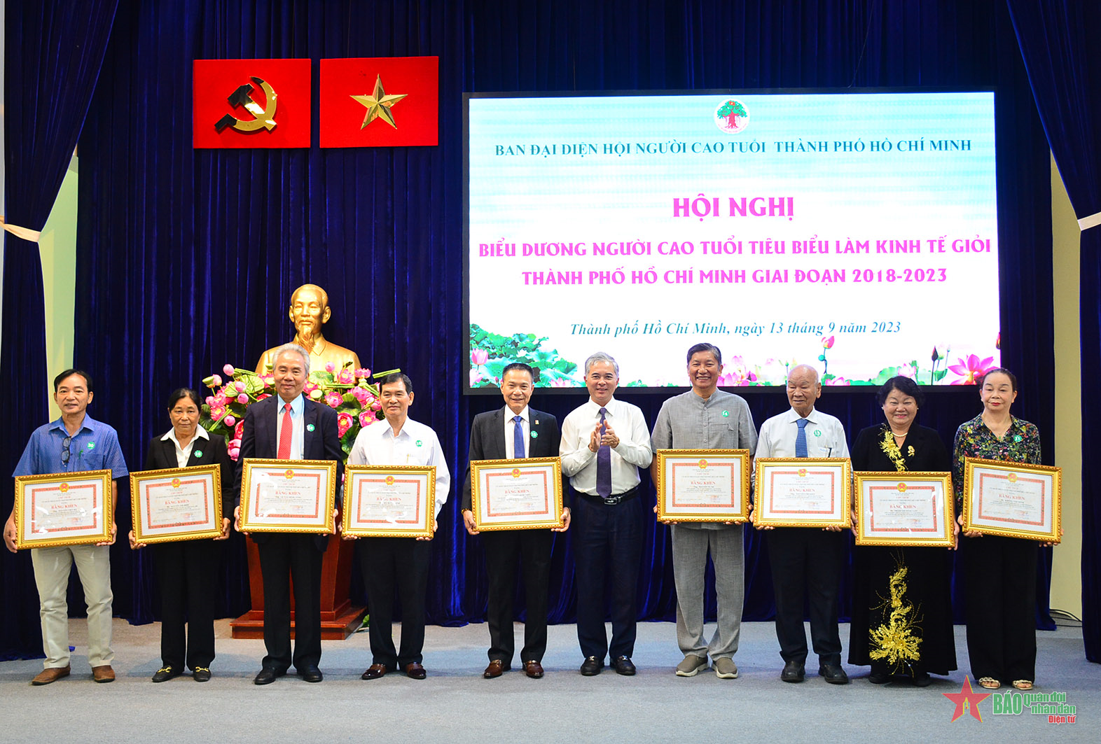 Thành phố Hồ Chí Minh biểu dương người cao tuổi tiêu biểu làm kinh tế giỏi