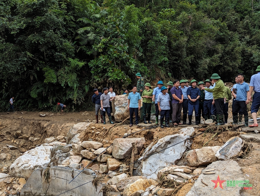 Phó thủ tướng Trần Hồng Hà kiểm tra công tác khắc phục hậu quả mưa lũ tại Sa Pa