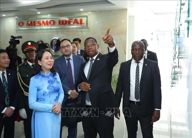 Phó chủ tịch nước Võ Thị Ánh Xuân dự lễ kỷ niệm 78 năm Quốc khánh Việt Nam tại Mozambique