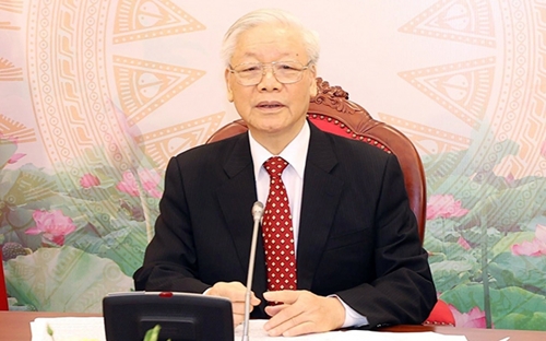 Tổng Bí thư Nguyễn Phú Trọng gửi Thư thăm hỏi về vụ hỏa hoạn xảy ra tại quận Thanh Xuân, TP Hà Nội