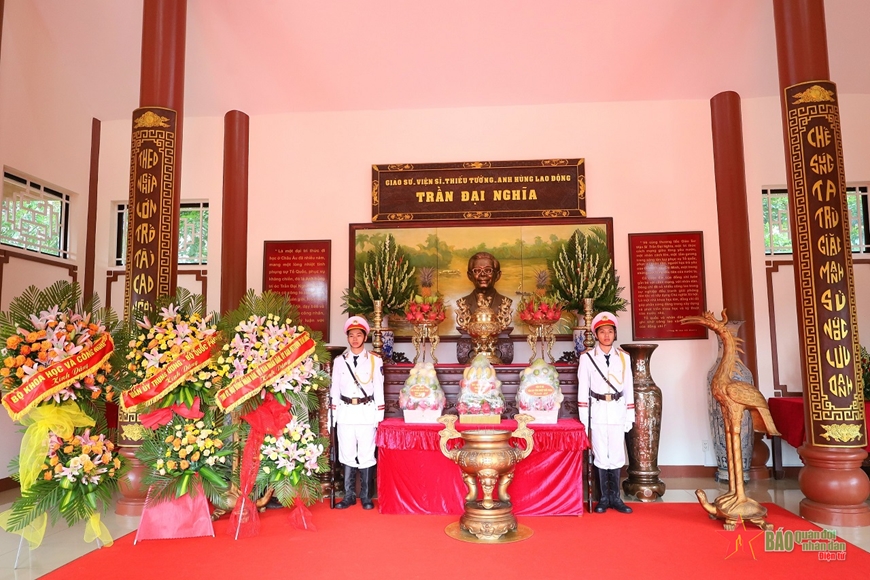 Khu lưu niệm đồng chí Trần Đại Nghĩa - Địa chỉ đỏ giáo dục truyền thống cho các thế hệ
