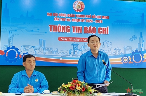 Hơn 500 đại biểu sẽ tham dự Đại hội Công đoàn TP Hồ Chí Minh lần thứ XII