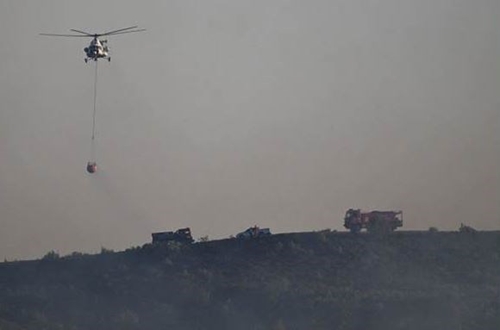 Rơi trực thăng chữa cháy ở Thổ Nhĩ Kỳ, 3 người mất tích