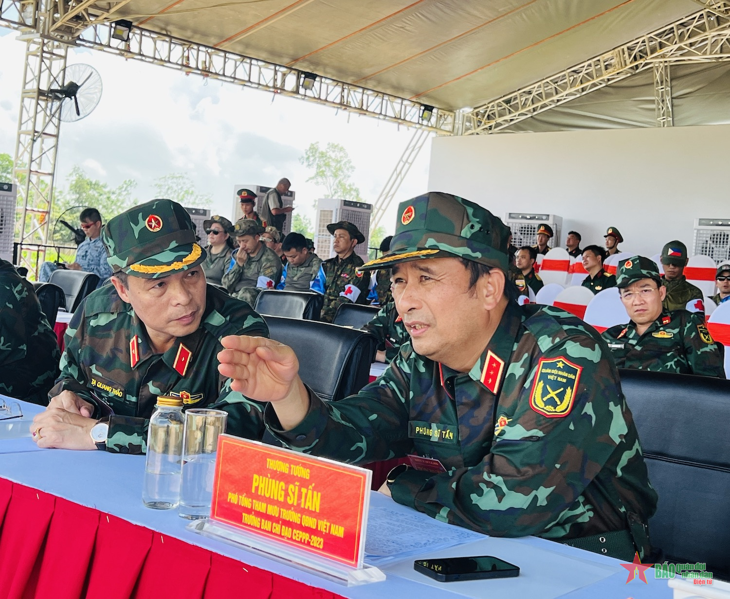 Khách mời quốc tế sẽ quan sát diễn tập thực địa về gìn giữ hòa bình tại Việt Nam