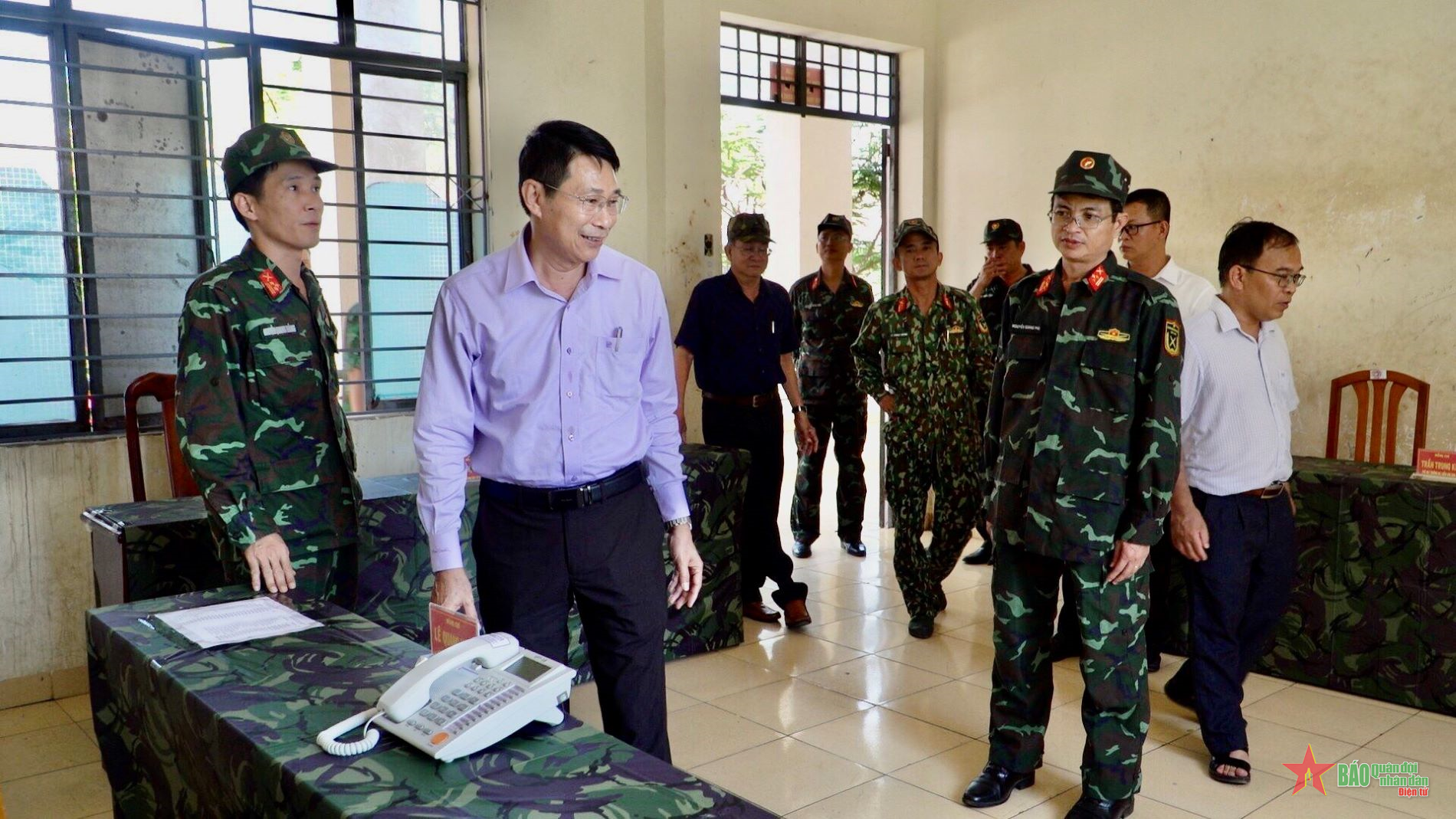 Chuẩn bị chu đáo diễn tập khu vực phòng thủ kết hợp phòng thủ dân sự thành phố Cam Ranh 