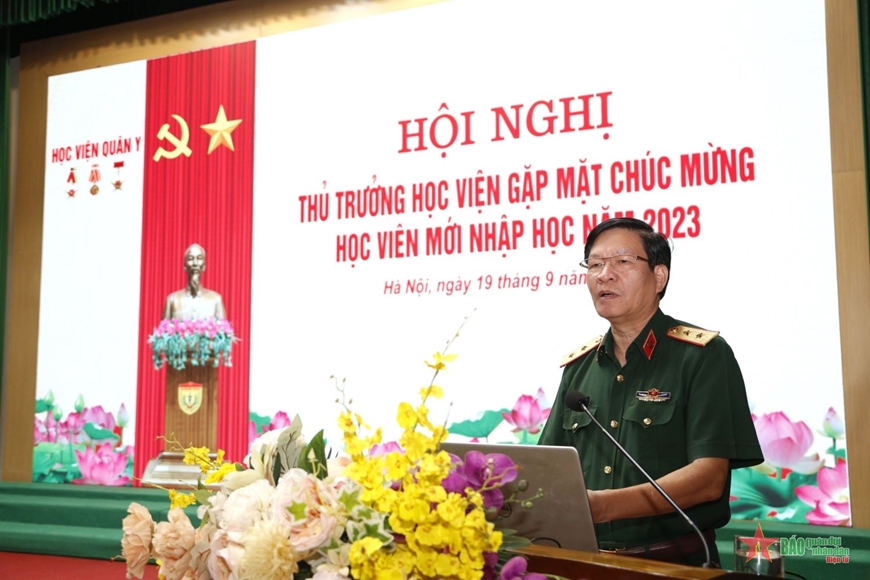 Học viện Quân y gặp mặt 339 học viên mới nhập học năm 2023