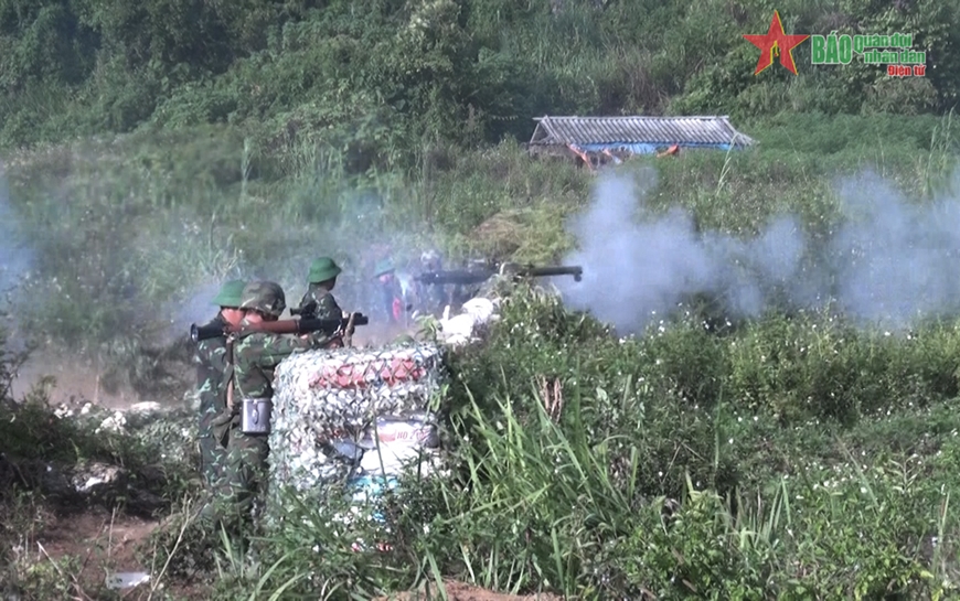 Trung đoàn 880, Bộ CHQS tỉnh Lai Châu diễn tập chỉ huy cơ quan 1 bên, 1 cấp