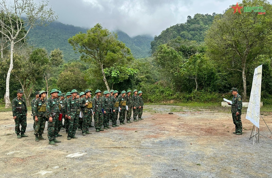 Trung đoàn 880, Bộ CHQS tỉnh Lai Châu diễn tập chỉ huy cơ quan 1 bên, 1 cấp