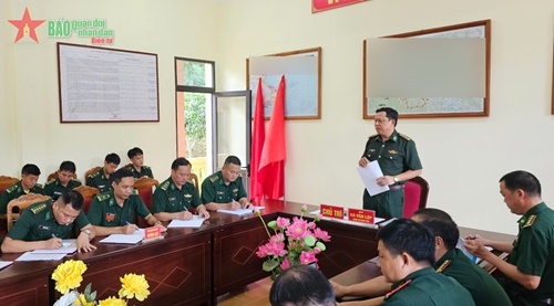 Bộ đội Biên phòng tỉnh Sơn La kiểm tra toàn diện các Đồn Biên phòng