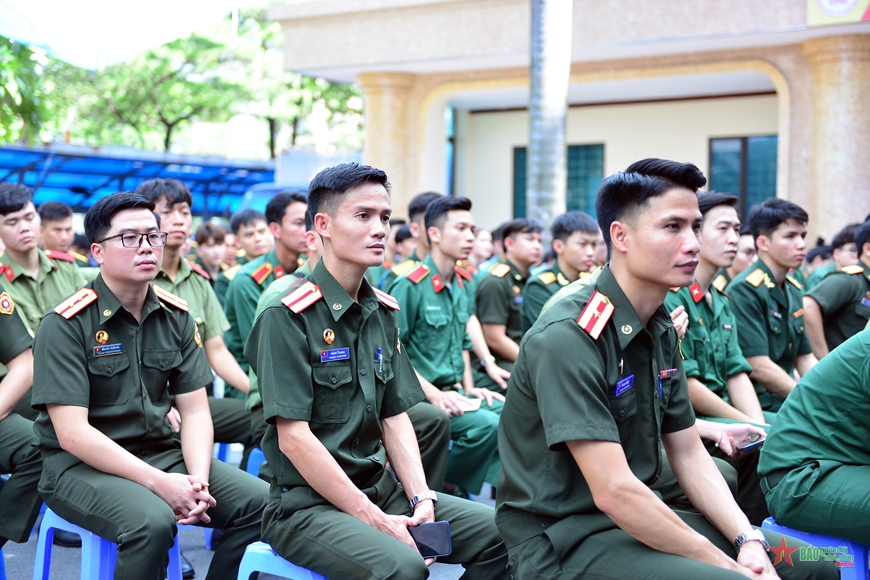 Trung tướng Lê Quang Minh dự Lễ khai giảng tại Trường Đại học Văn hóa Nghệ thuật Quân đội