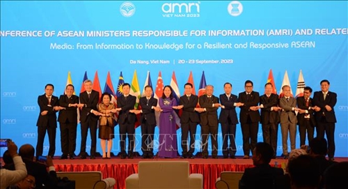 Phó chủ tịch nước Võ Thị Ánh Xuân dự khai mạc Hội nghị Bộ trưởng Thông tin ASEAN lần thứ 16