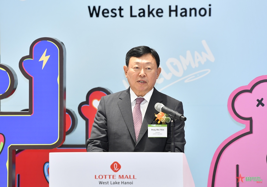 Khai trương tổ hợp thương mại Lotte Mall West Lake Hanoi