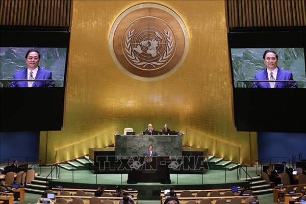 Phát biểu của Thủ tướng Chính phủ tại Phiên thảo luận chung cấp cao Đại hội đồng Liên hợp quốc khóa 78 ngày 22-9-2023, New York, Hoa Kỳ