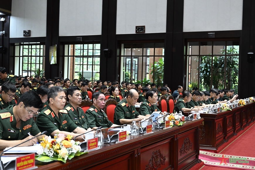 Bộ Quốc phòng tuyên dương học viên tốt nghiệp thủ khoa, xuất sắc, đoạt giải nhất trong các kỳ thi quốc gia, quốc tế năm học 2022-2023