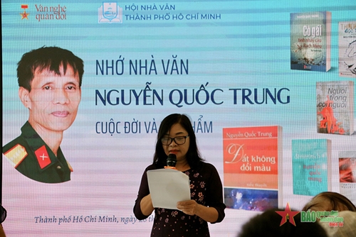 Xúc động chương trình tưởng niệm Đại tá, nhà văn Nguyễn Quốc Trung