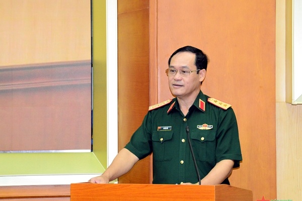 Thượng tướng Vũ Hải Sản chủ trì Hội nghị tập huấn công tác quản lý đầu tư và xây dựng toàn quân năm 2023