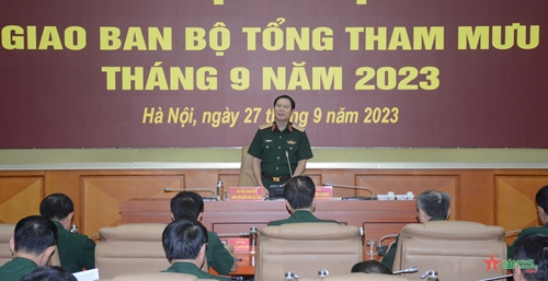 Thượng tướng Nguyễn Tân Cương: Chủ động tham mưu đề xuất xử lý kịp thời, hiệu quả các tình huống