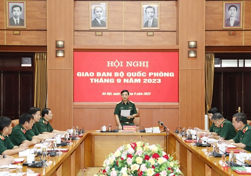 Đại tướng Phan Văn Giang: Sâu sát, quyết liệt hoàn thành tốt nhiệm vụ tháng 10-2023
