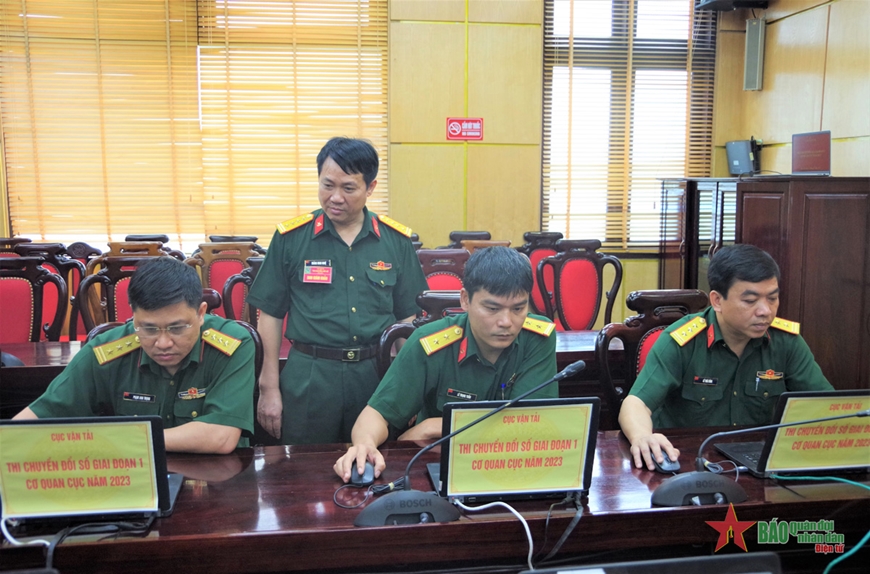 Bộ đội Hậu cần làm theo lời Bác Hồ dạy: Ngành vận tải quân sự “đón đầu” trong chuyển đổi số