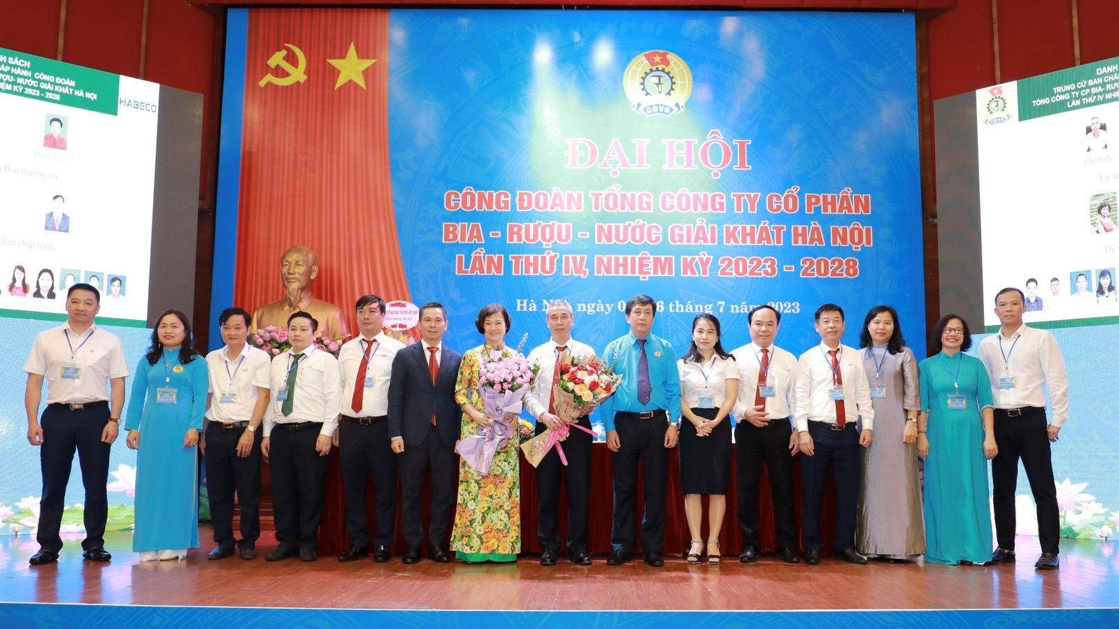 Công đoàn HABECO tổ chức thành công Đại hội lần thứ IV, nhiệm kỳ 2023-2028