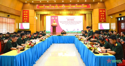 Bộ tư lệnh 86: Thiếu tướng Nguyễn Minh Thắng chủ trì hội nghị về bảo vệ Tổ quốc trên không gian mạng
