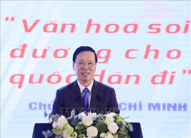 Toàn văn phát biểu của Chủ tịch nước Võ Văn Thưởng tại Hội nghị đại biểu Nhà văn lão thành Việt Nam lần thứ nhất