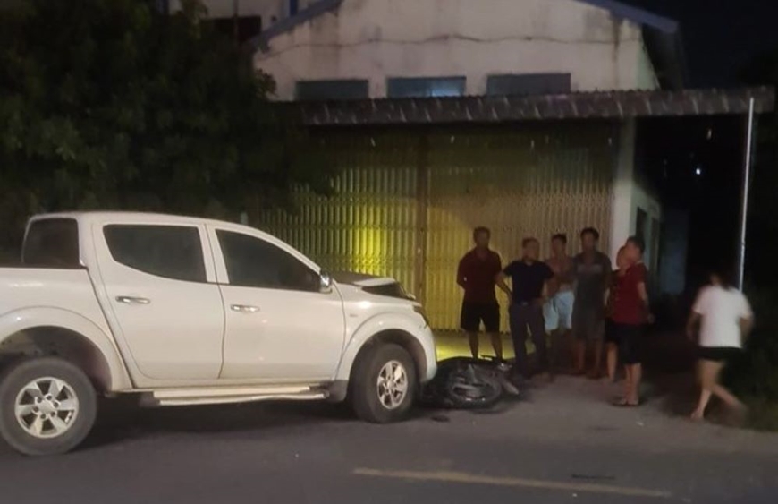 Hưng Yên: Tai nạn giao thông nghiêm trọng khiến 2 người tử vong, 1 người bị thương