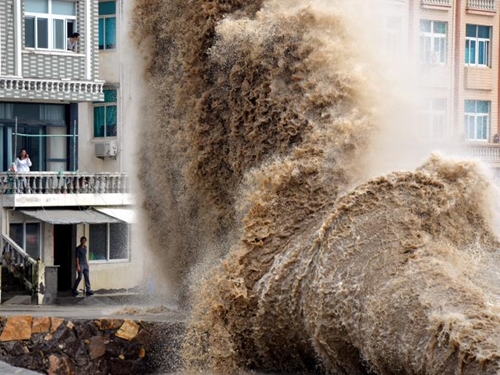 Trung Quốc ứng phó khẩn cấp với bão Koinu 