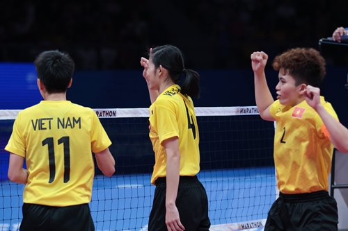 Đội tuyển cầu mây Việt Nam nhận thưởng hơn 1,5 tỷ đồng