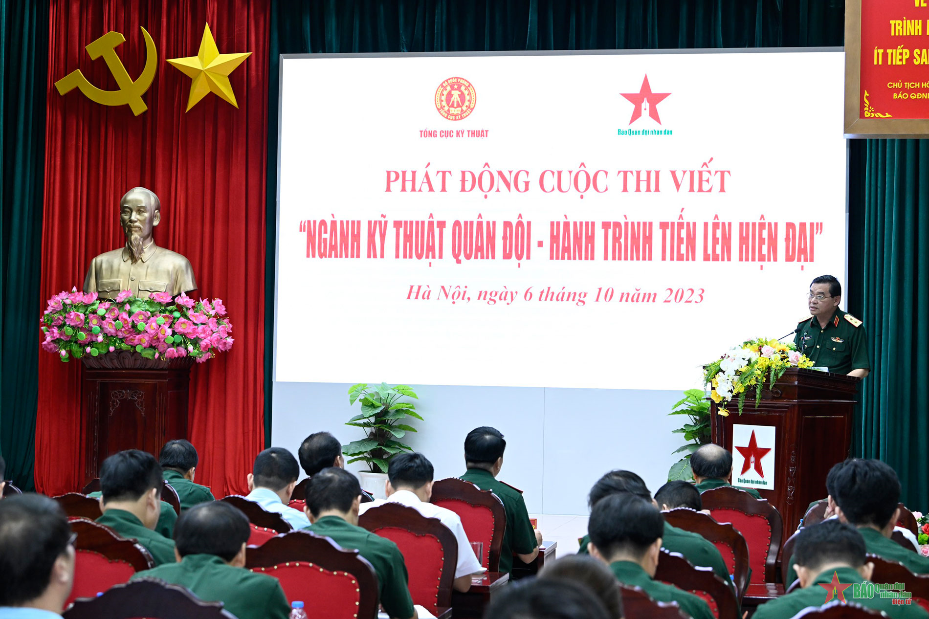 Thể lệ Cuộc thi viết “Ngành Kỹ thuật Quân đội - Hành trình tiến lên hiện đại”