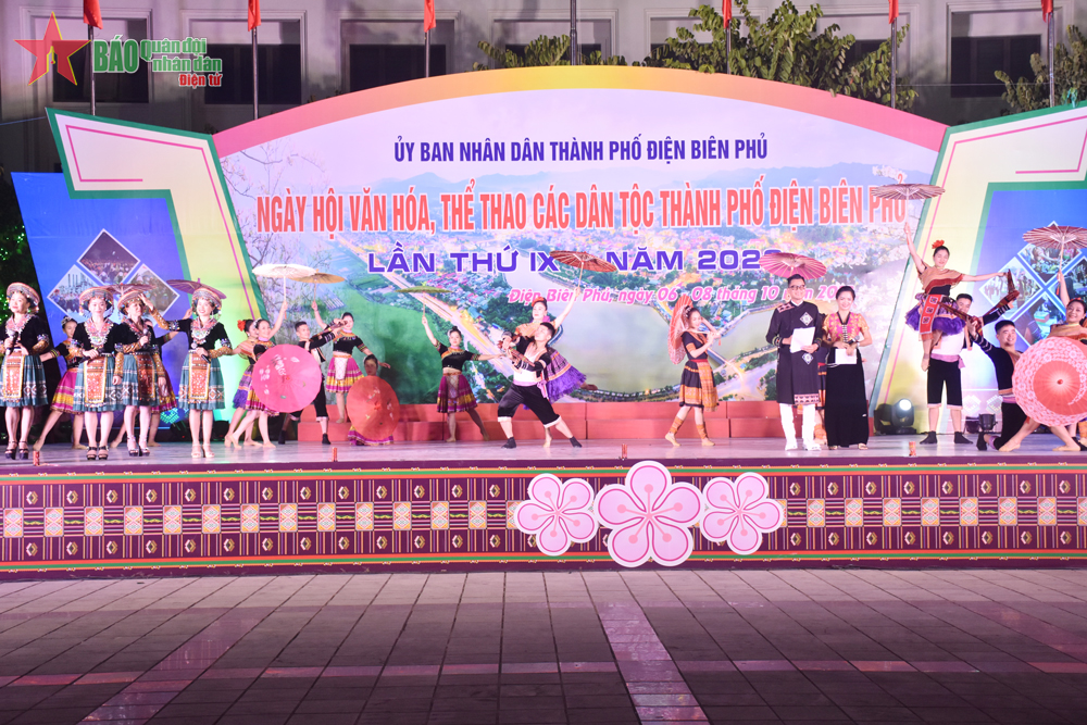 Khai mạc Ngày hội văn hóa, thể thao các dân tộc TP Điện Biên Phủ lần thứ IX năm 2023