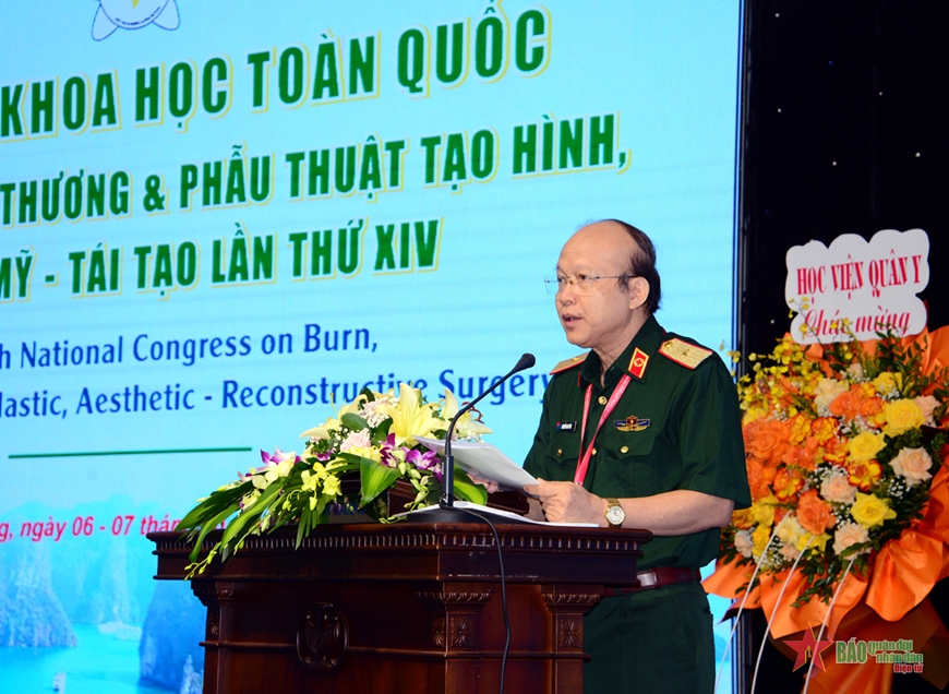 Khai mạc Hội nghị khoa học toàn quốc bỏng, liền vết thương và phẫu thuật tạo hình, thẩm mỹ, tái tạo