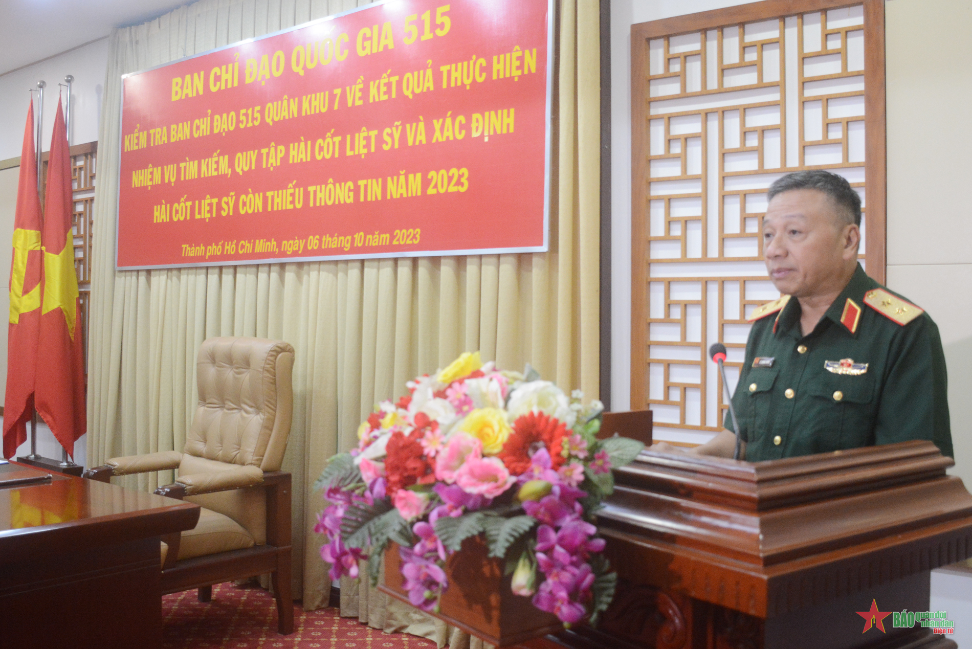 Quân khu 7 đẩy nhanh tiến độ tìm kiếm, quy tập hài cốt liệt sĩ