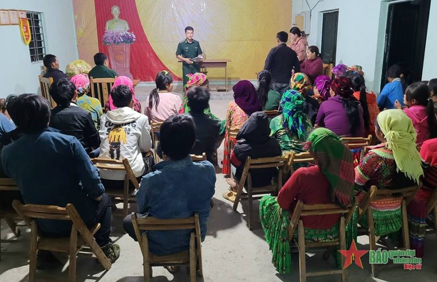 Thế trận biên phòng ở Xín Cái