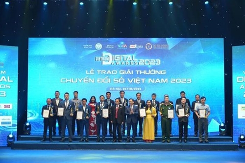 Lễ trao Giải thưởng Chuyển đổi số Việt Nam năm 2023