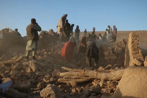 Số người thương vong trong động đất tại Afghanistan tăng vọt