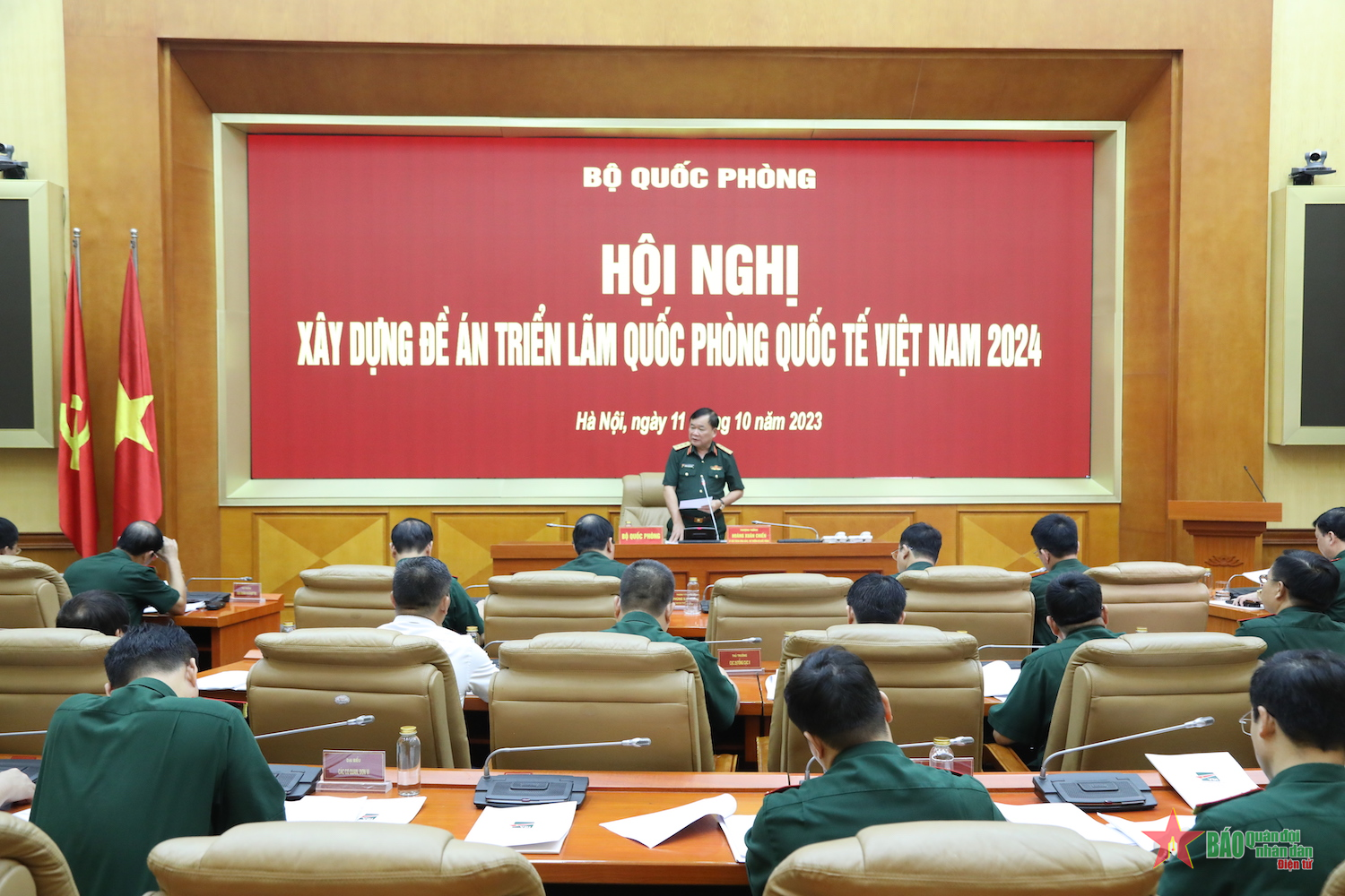 Đẩy nhanh tiến độ xây dựng Đề án Triển lãm Quốc phòng Quốc tế Việt Nam 2024