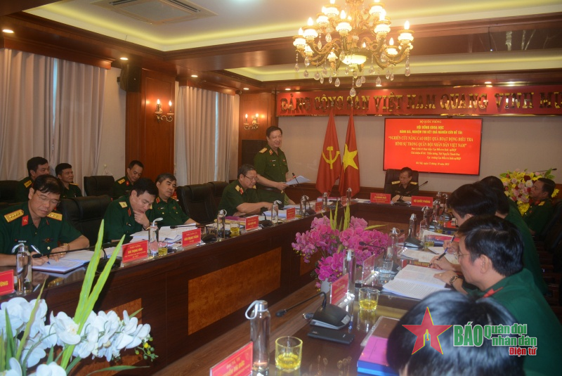 Đánh giá kết quả nghiên cứu đề tài nâng cao hiệu quả hoạt động điều tra hình sự