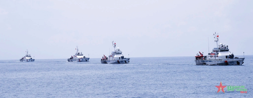 Cảnh sát biển nâng cao chất lượng huấn luyện theo hướng “Tập trung, thống nhất, hiệu quả, an toàn tuyệt đối”