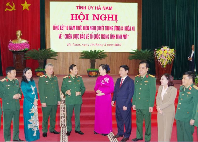 Tăng cường xây dựng tiềm lực chính trị, tinh thần trong khu vực phòng thủ tỉnh Hà Nam