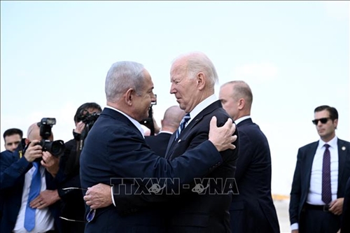 Tổng thống Mỹ Joe Biden tới Israel