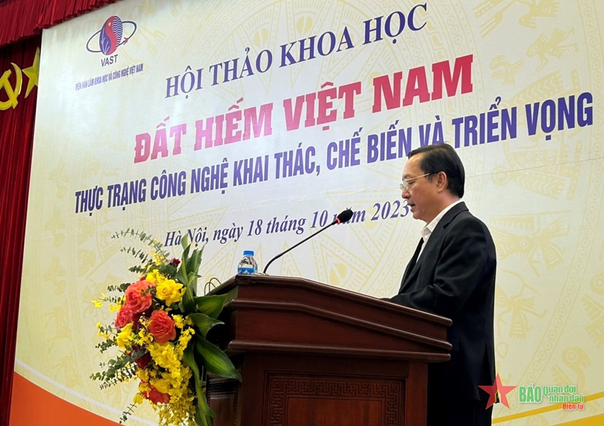 Thúc đẩy phát triển bền vững ngành công nghệ đất hiếm Việt Nam