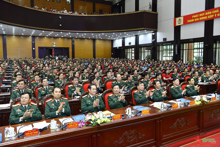 Khai mạc trọng thể Đại hội đại biểu Công đoàn Quân đội lần thứ X (2023-2028)