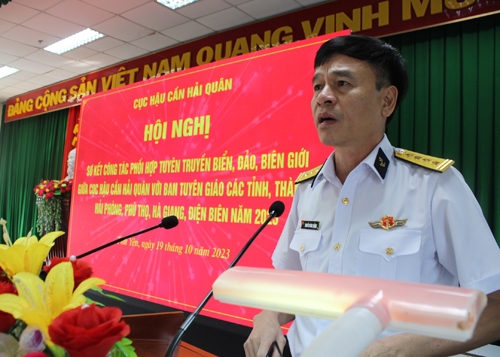 Sơ kết công tác phối hợp tuyên truyền biển, đảo, biên giới năm 2023 Sơ kết công tác phối hợp tuyên truyền biển, đảo, biên giới năm 2023