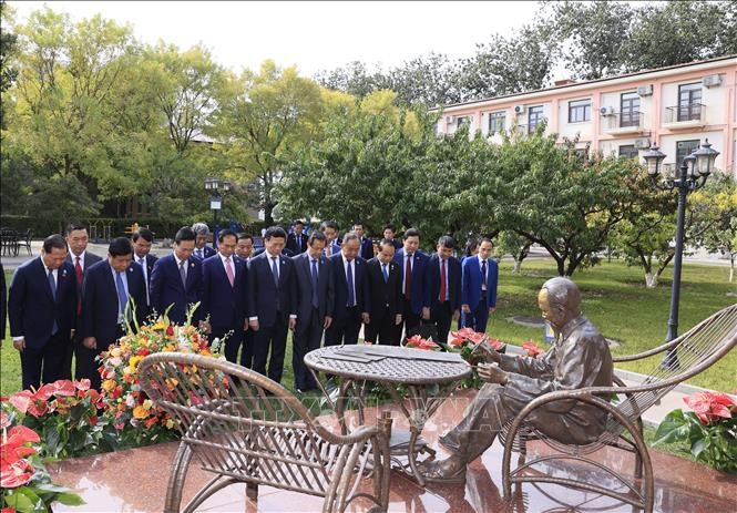 Một số hình ảnh hoạt động của Chủ tịch nước Võ Văn Thưởng tại Trung Quốc