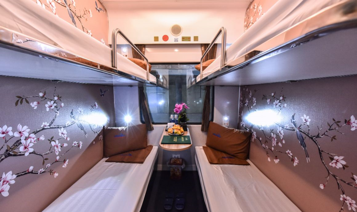 Trên tàu chất lượng cao Hà Nội - Đà Nẵng có những tiện ích gì?