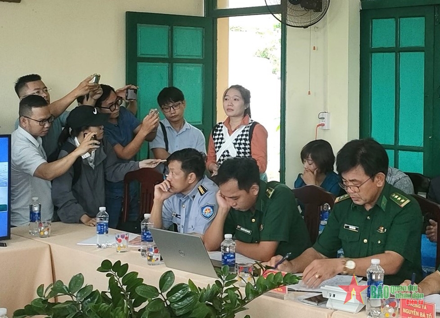 Tiếp tục tìm kiếm các ngư dân tỉnh Quảng Nam mất tích trên biển