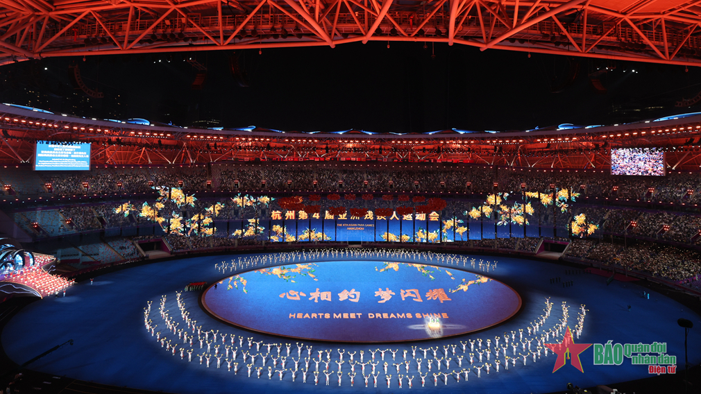 Khai mạc Asian Para Games 4: Nơi trái tim hội tụ thắp sáng những giấc mơ