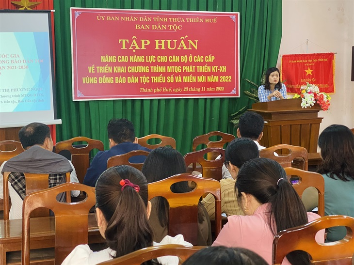 Hỏi-Đáp pháp luật: Đào tạo nâng cao năng lực cho cộng đồng và cán bộ triển khai chương trình ở các cấp