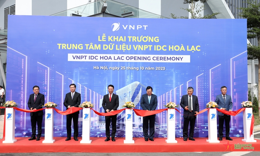 VNPT khai trương trung tâm dữ liệu quy mô lớn nhất tại Việt Nam